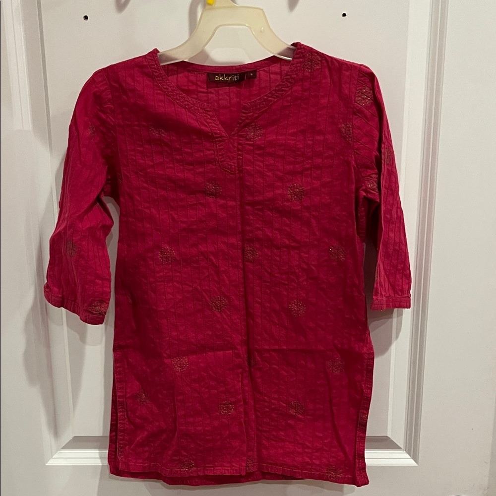 Kids Indian Pink Top